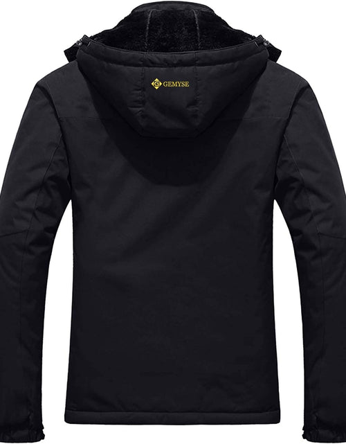 Load image into Gallery viewer, Men'S Mountain Waterproof Ski Snow Jacket Winter Windproof Rain Jacket
