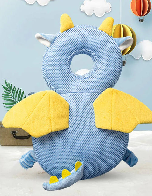 Load image into Gallery viewer, Baby Head Protector Backpack Pillow Soft Cotton Protective Cushion Cartoon Security Pillows Cute Backpack for Baby Walking Crawl
