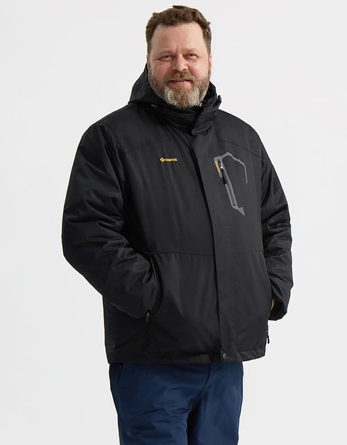 Load image into Gallery viewer, Men'S Mountain Waterproof Ski Snow Jacket Winter Windproof Rain Jacket
