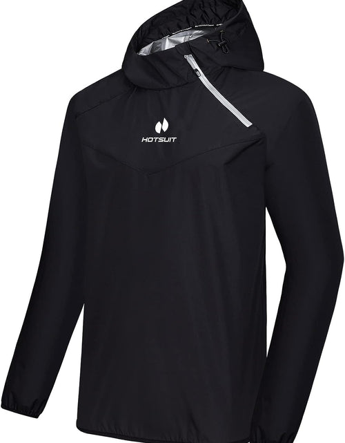 Load image into Gallery viewer, Sauna Suit for Men Sweat Sauna Jacket Pant Gym Workout Sweat Suits

